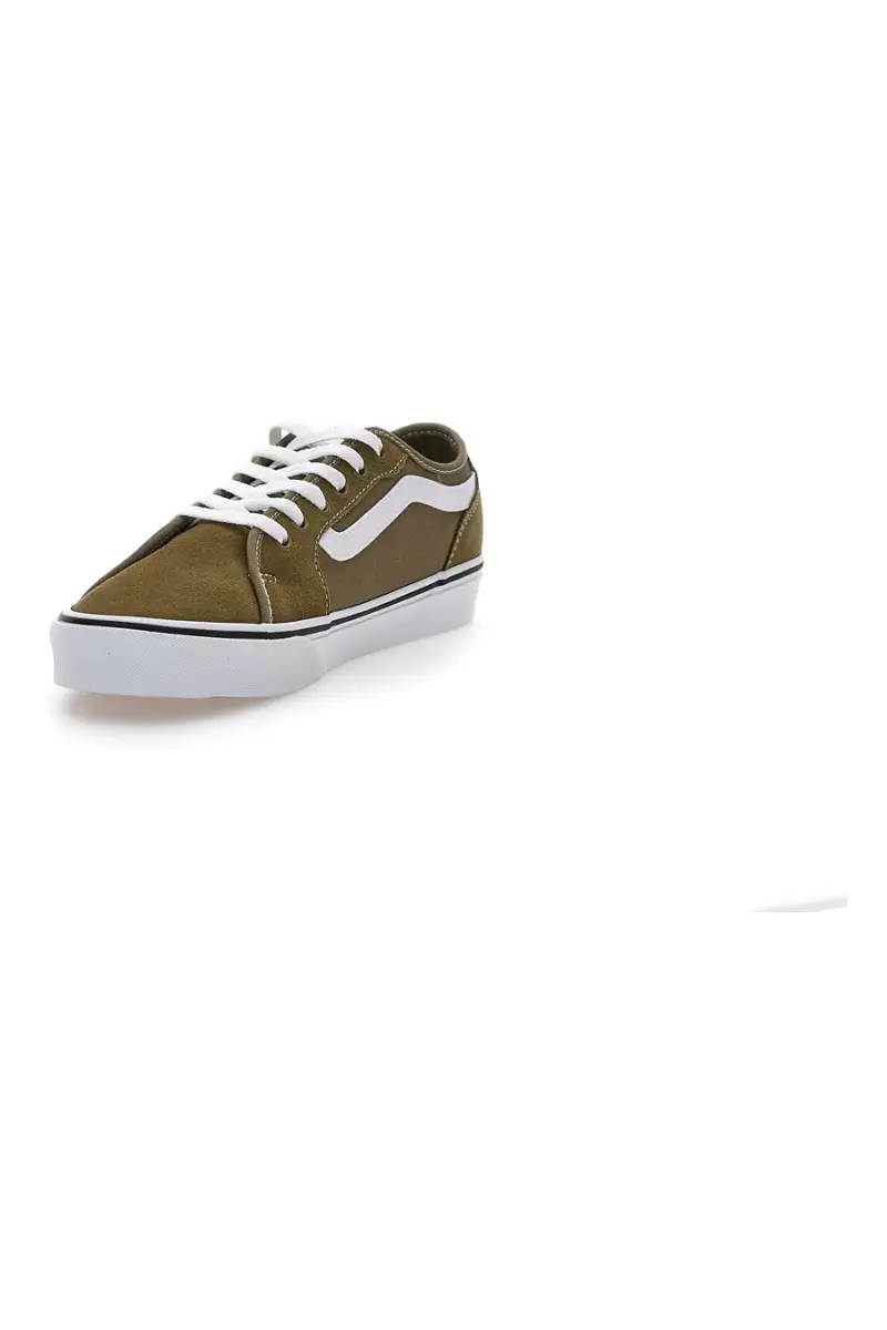 Sneakers Verde Oliva con lacci bianchi Vans Filmore Decon [OLIVA SCURO] miniatura 3