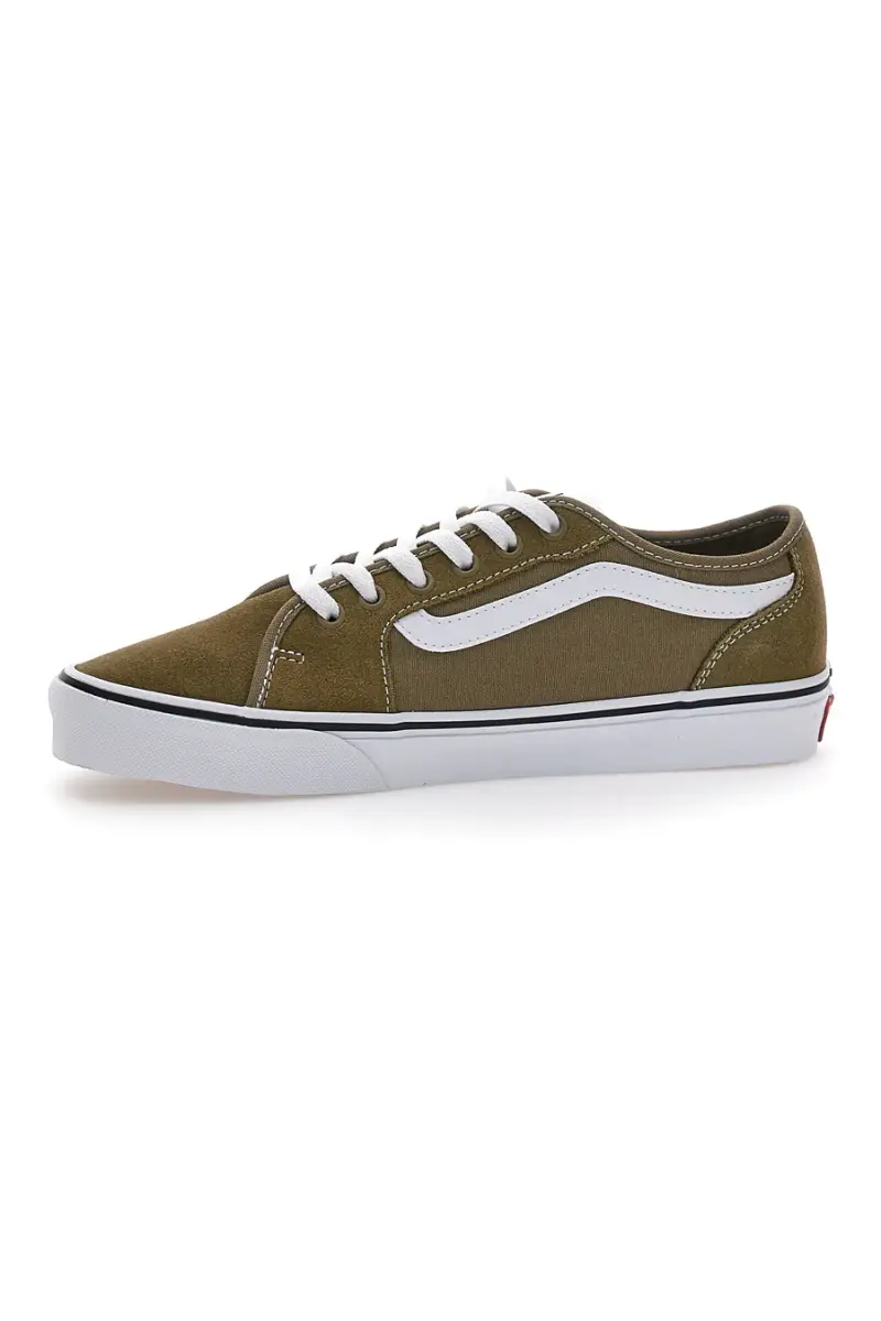 Sneakers Verde Oliva con lacci bianchi Vans Filmore Decon [OLIVA SCURO] miniatura 4