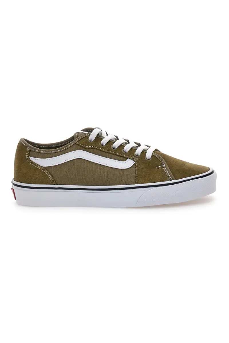 Sneakers Verde Oliva con lacci bianchi Vans Filmore Decon [OLIVA SCURO]
