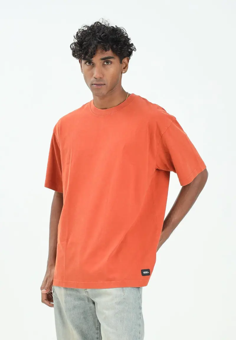 Vans T-shirt Uomo Arancione 3103700 miniatura 2