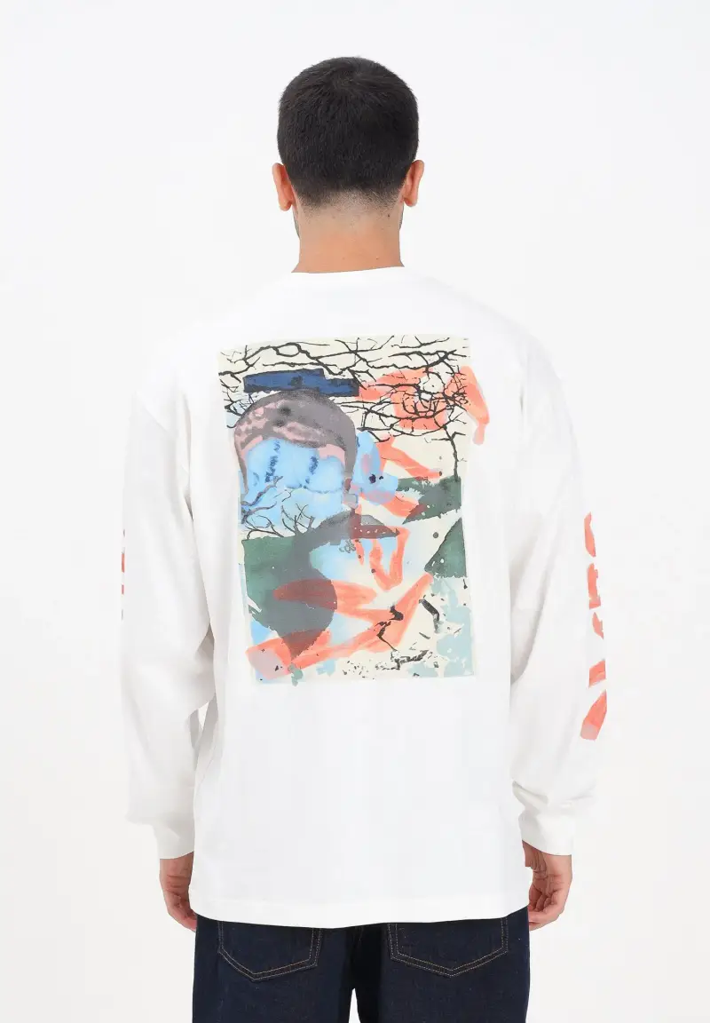 Vans T-shirt Uomo Arancione 2817142 miniatura 3