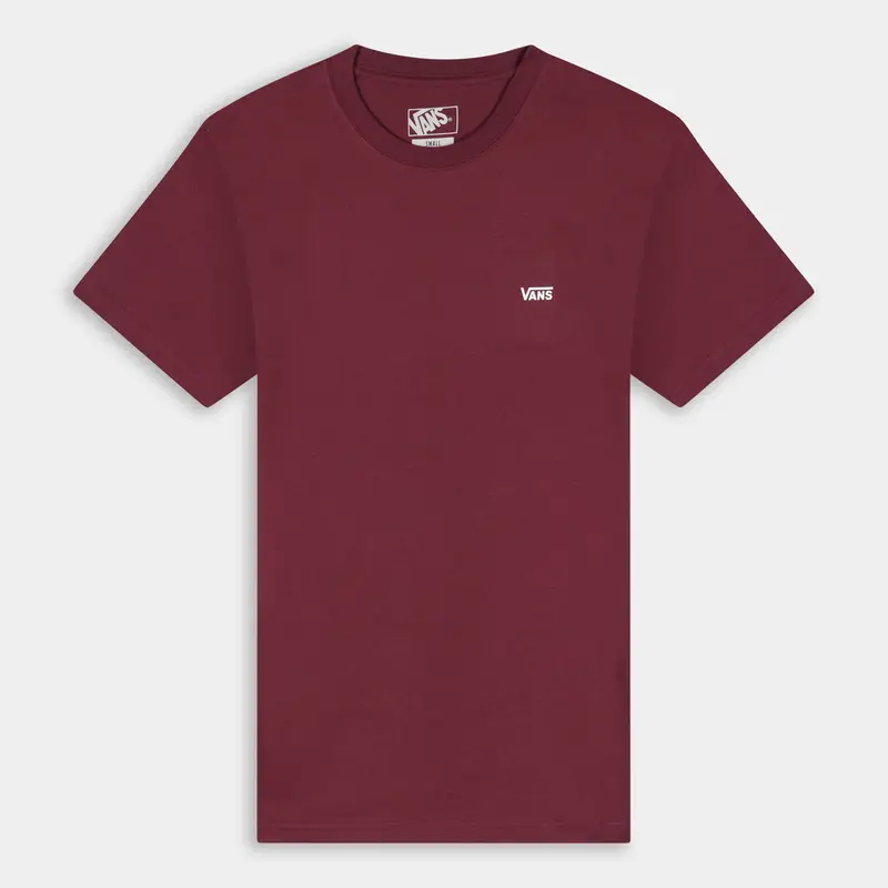 T-shirt Vans da Uomo, bordeaux
