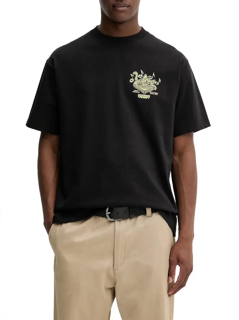 Vans T-shirt Uomo Nero 3035200