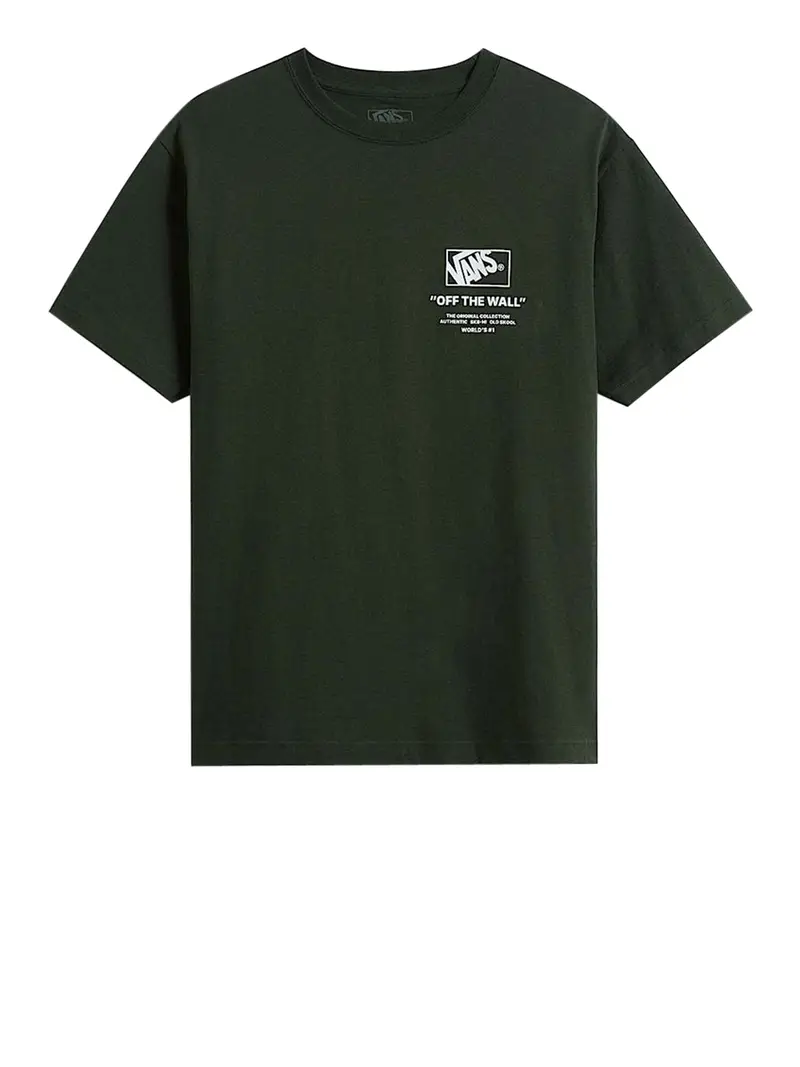 Vans T-shirt Uomo Verde 3220370