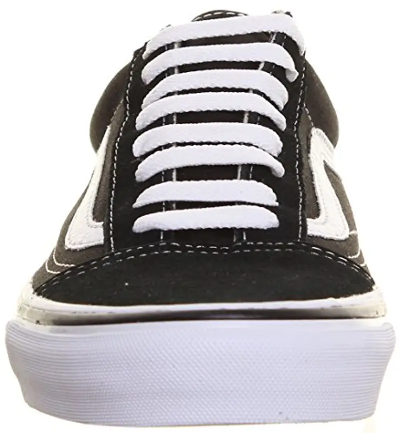 Vans Unisex Adulto Old Skool Sneaker, Black/White, 44.5 EU miniatura 3