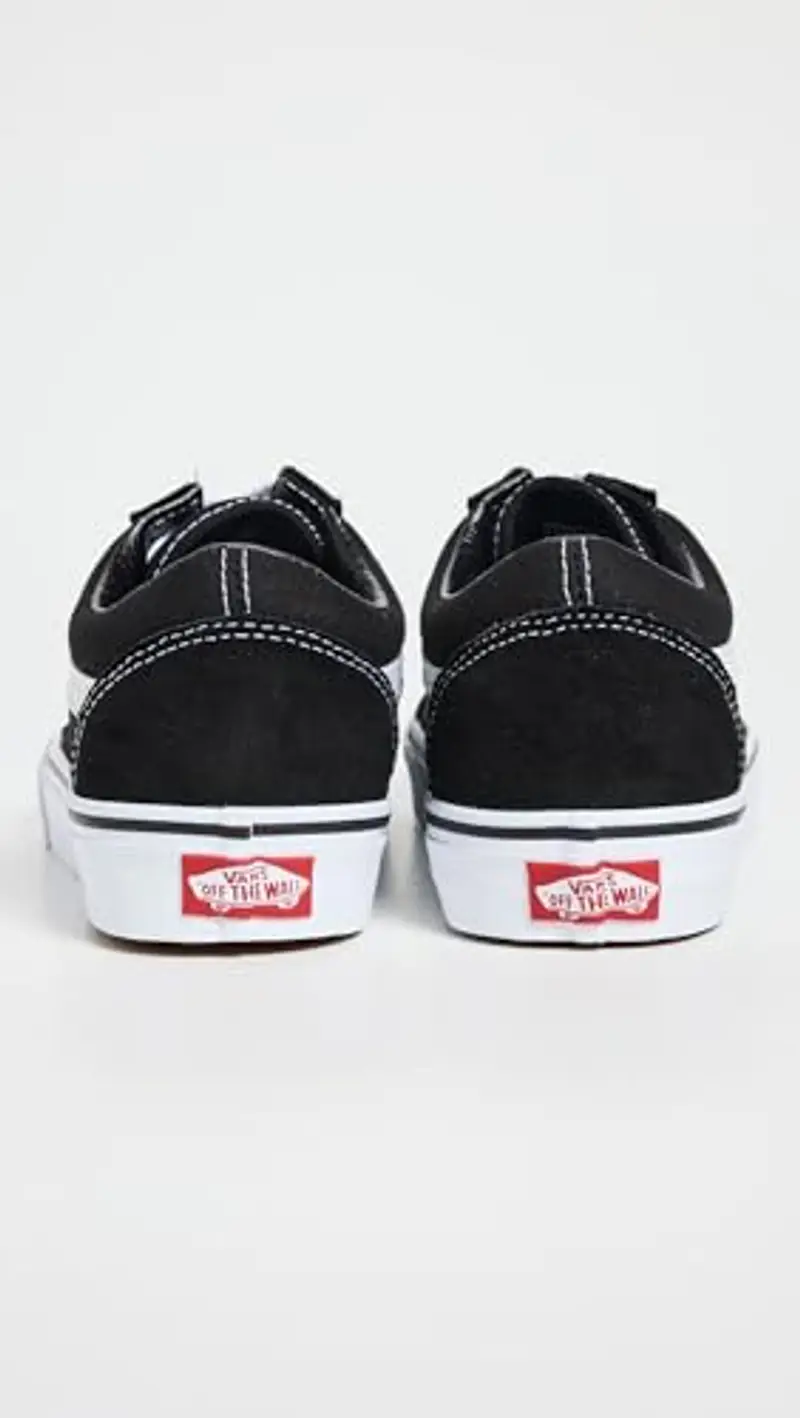 Vans Unisex Adulto Old Skool Sneaker, Black/White, 48 EU miniatura 3