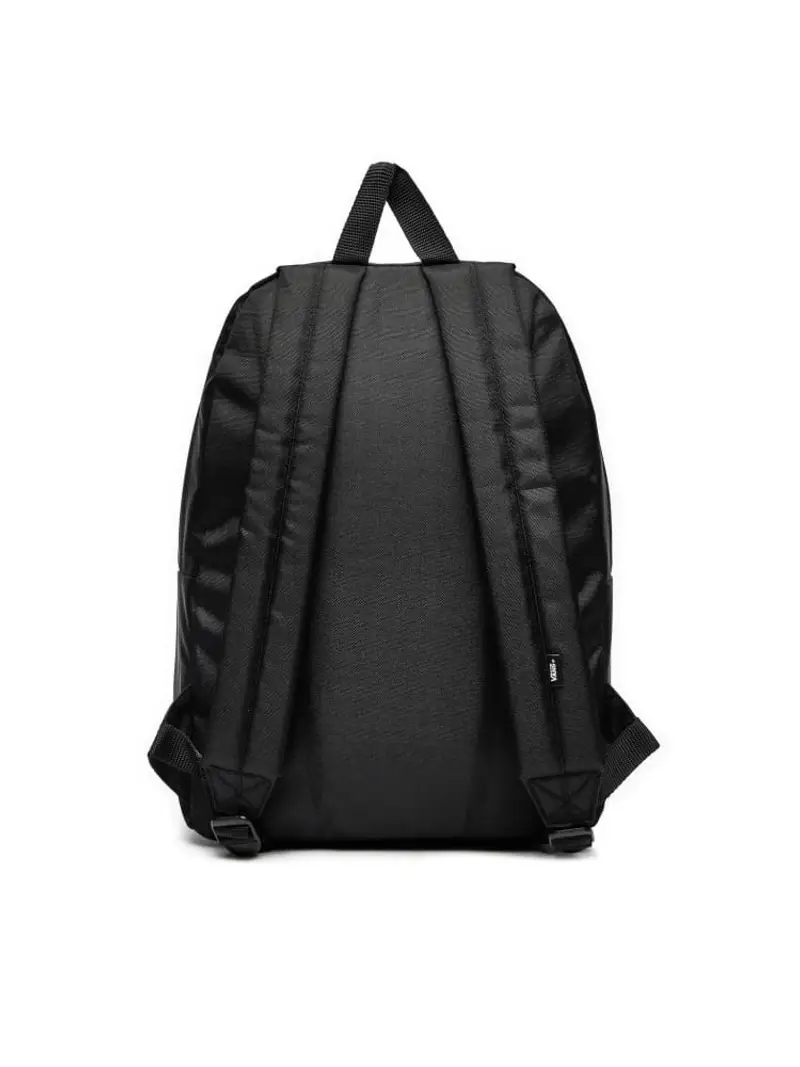 Vans zaino nero uomo in tessuto logo a contrasto miniatura 2