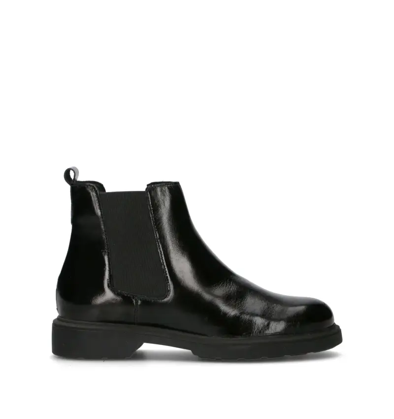 Beatles donna nero in pelle Vario