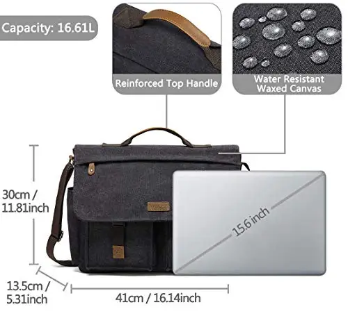 VASCHY Borsa messenger Uomo Multicolore 2534916 miniatura 3