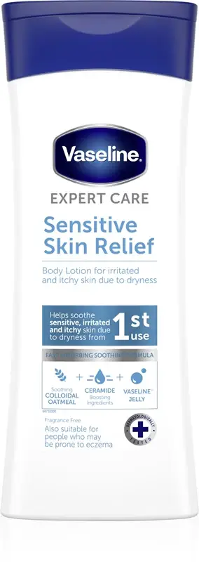 Sensitive Skin Relief latte idratante corpo per pelli secche anti-prurito 400 ml