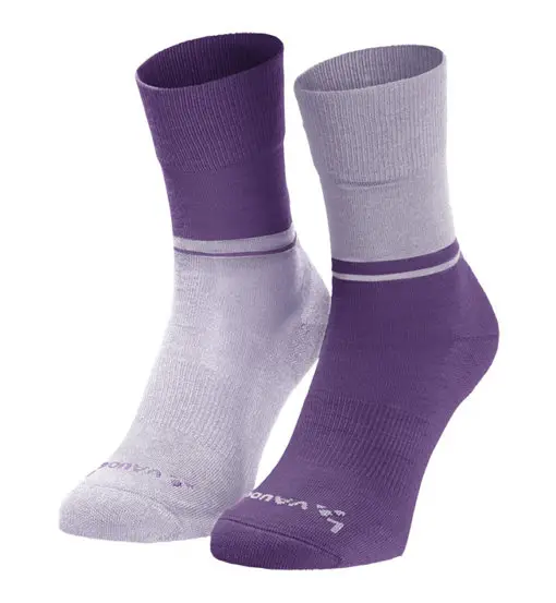 All Year Wool - calzini corti Eggplant