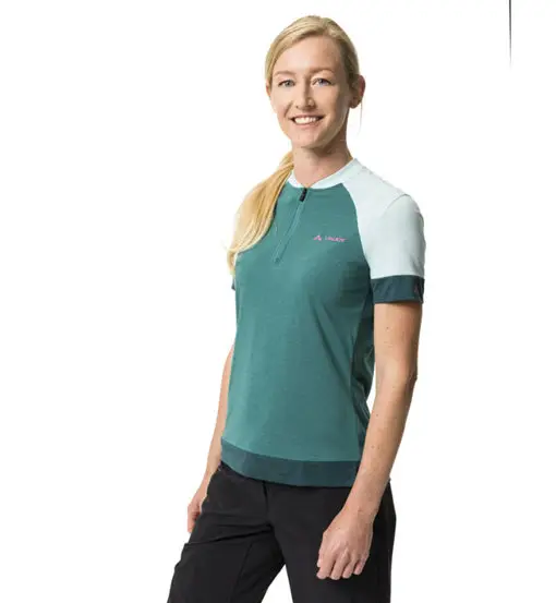 Altissimo Q-Zip Shirt W - maglia ciclismo - donna Deep pond