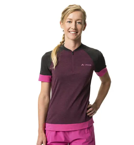 Altissimo Q-Zip Shirt W - maglia ciclismo - donna Violet