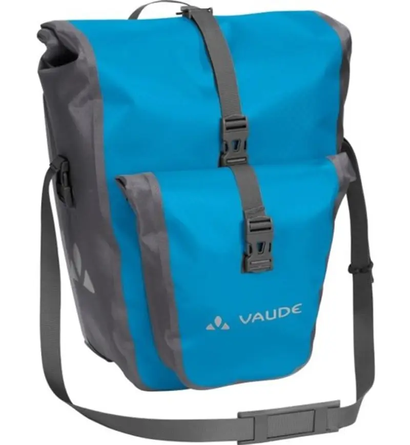 Aqua Back Plus - borsa bici posteriore (due borse) Blue
