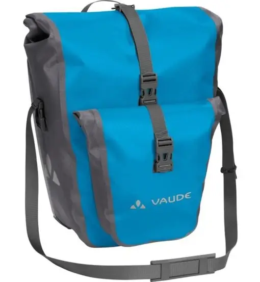 Aqua Back Plus - borsa bici posteriore (due borse) Blue