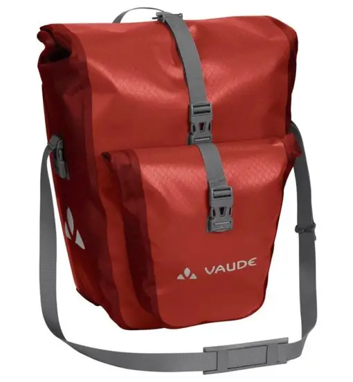 Aqua Back Plus - borsa bici posteriore (due borse) BRIGHT GREEN