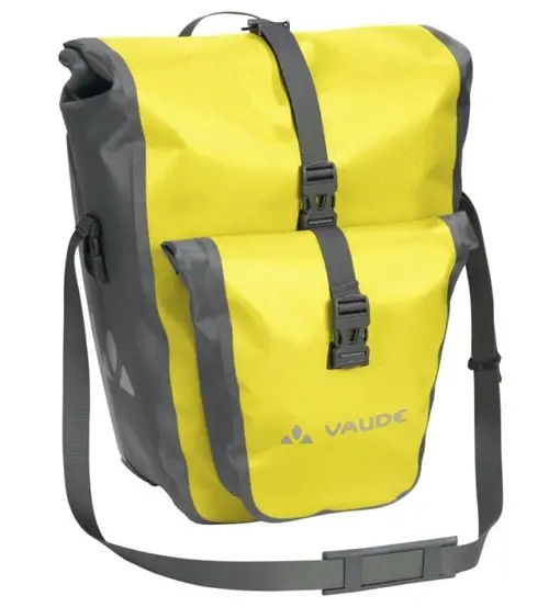 Aqua Back Plus - borsa bici posteriore (due borse) Yellow