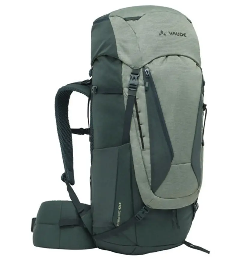 Asymmetric 42+8 - zaino trekking Green