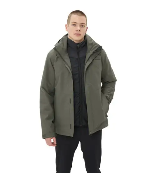 Caserina 3in1 II - giacca trekking - uomo Green