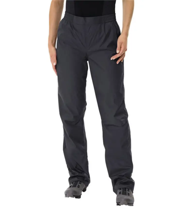 Drop II - pantaloni antipioggia - donna Black