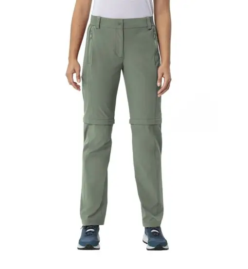Farley Stretch II - pantaloni zip-off - donna Light Green