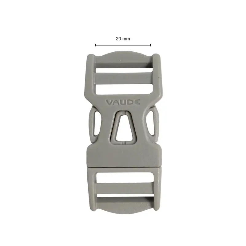 Fibbia a doppio regolazione VAUDE 20 mm