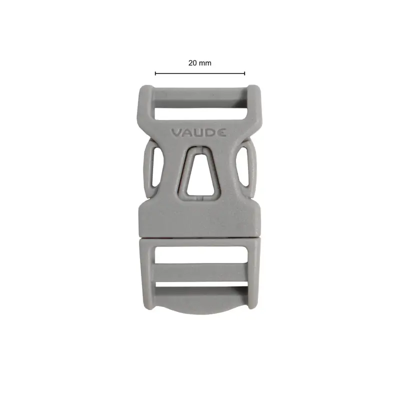 Fibbia a regolazione semplice VAUDE 20 mm