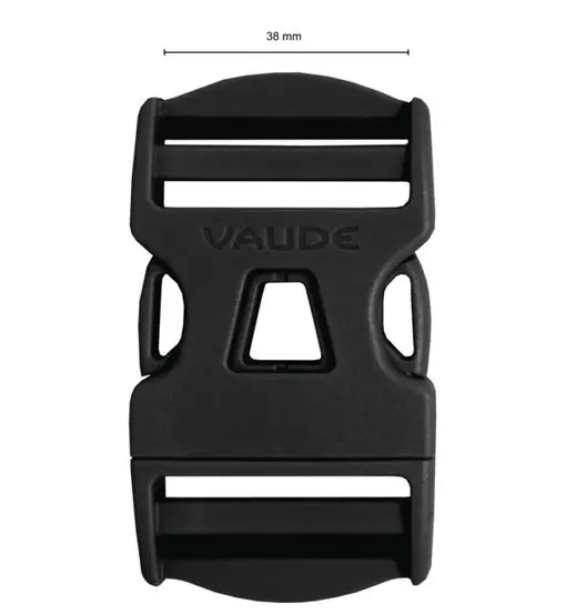 Fibbia Clip Dual Adjust Black