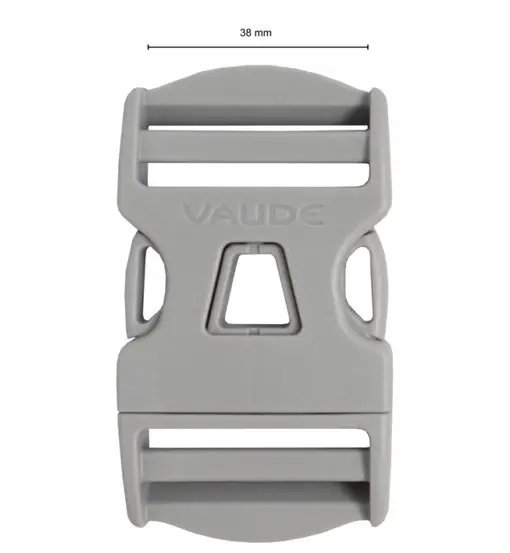 Fibbia Clip Dual Adjust Grey