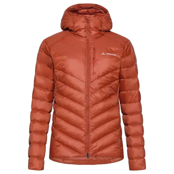 Giacca da donna con cappuccio e zip VAUDE Monviso Down hooded