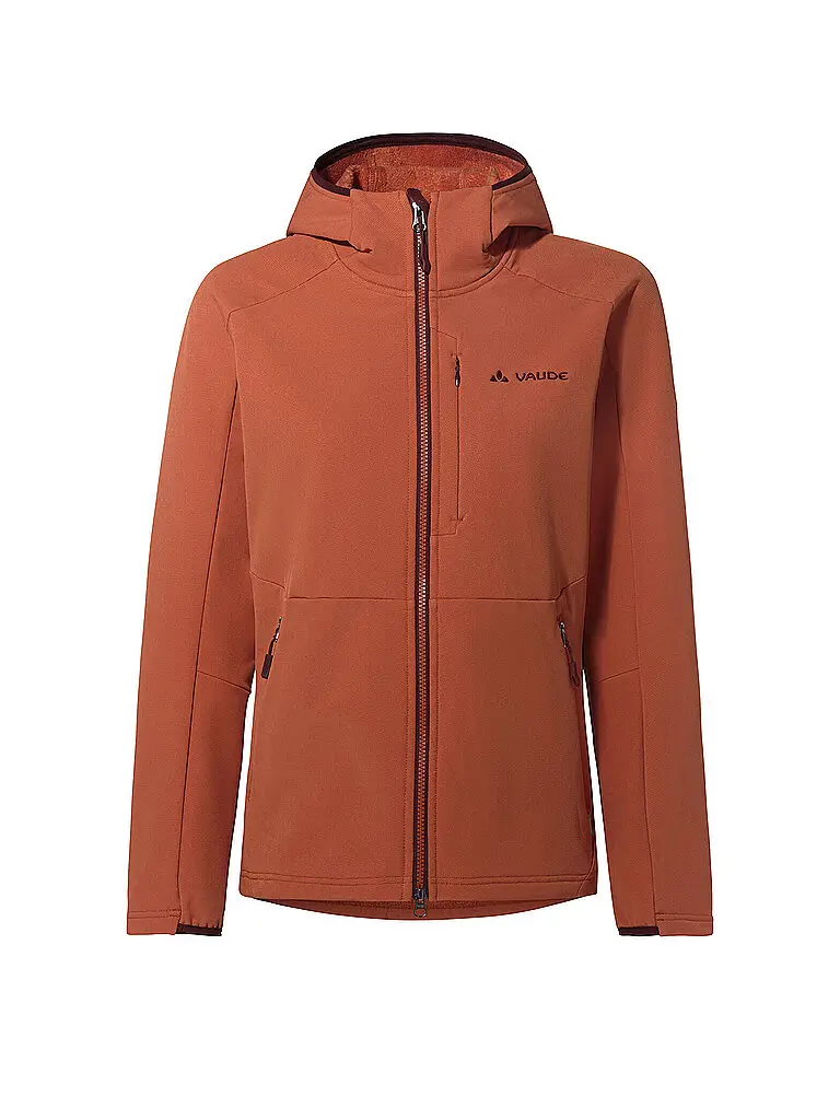 Giacca in pile da donna Elope Stormfleecec con cappuccio arancione | 36