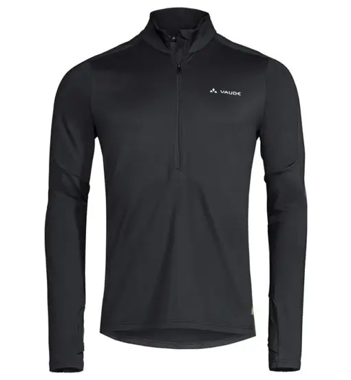 Livigno Halfzip II - pullover in pile con zip - uomo Black