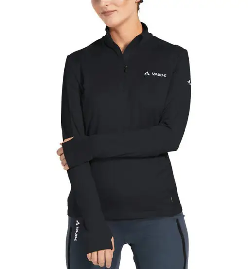 Livigno II - maglia a maniche lunghe - donna Black