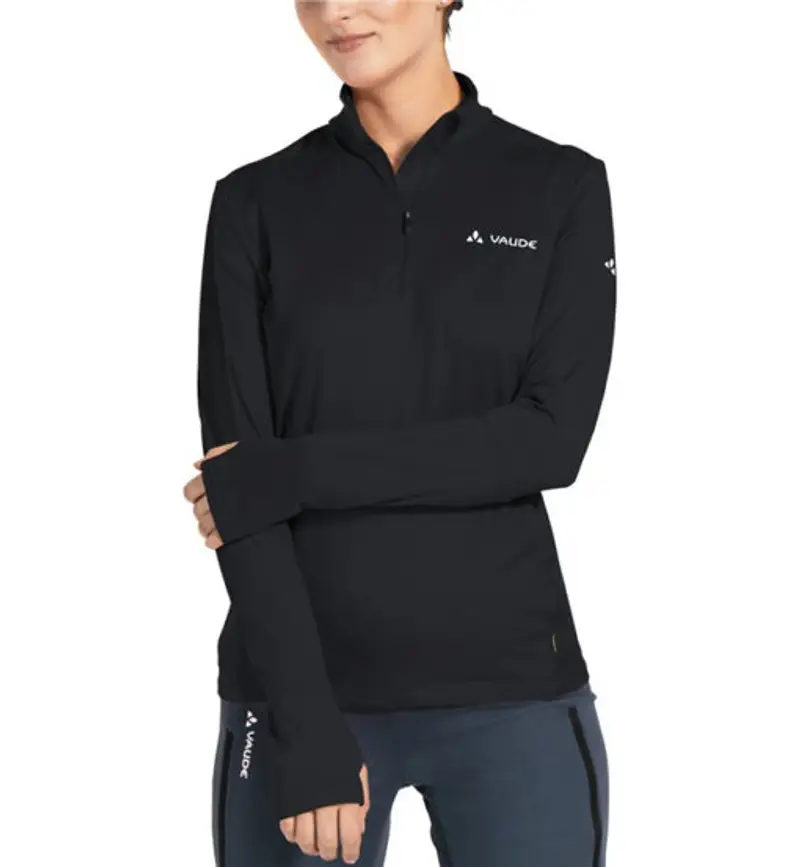 Livigno II - maglia a maniche lunghe - donna Black