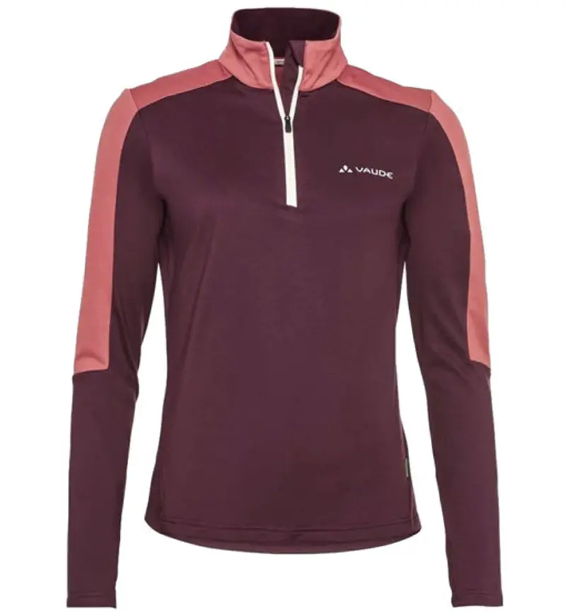 Livigno II - maglia a maniche lunghe - donna Dark Red