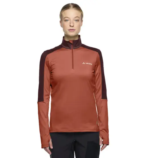 Livigno II - maglia a maniche lunghe - donna Orange