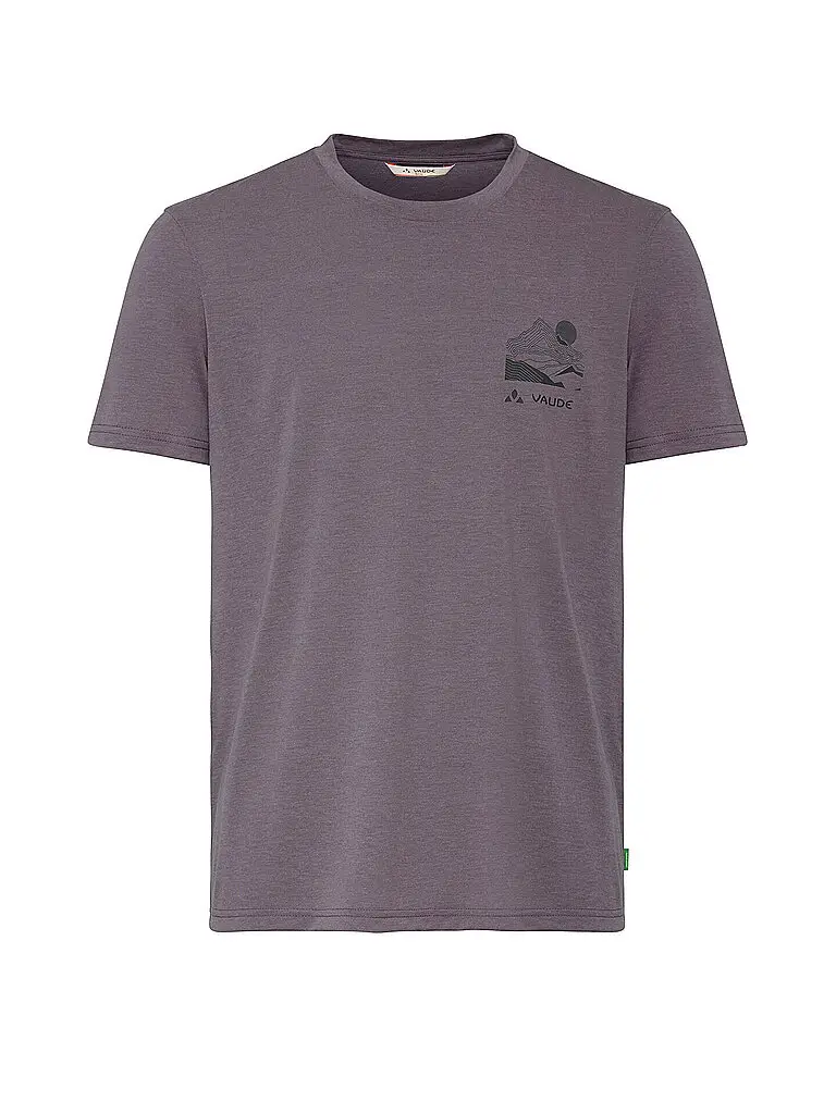 Maglietta funzionale da uomo Tekoa Wool lilla | M