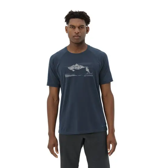 VAUDE T-shirt Uomo Blu 3273180