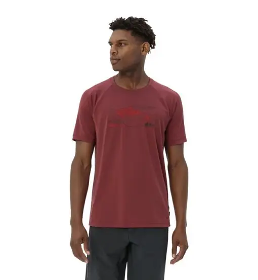 VAUDE T-shirt Uomo Rosso 3416477