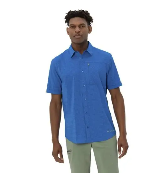 Me Seiland IV - camicia a maniche corte - uomo Blue