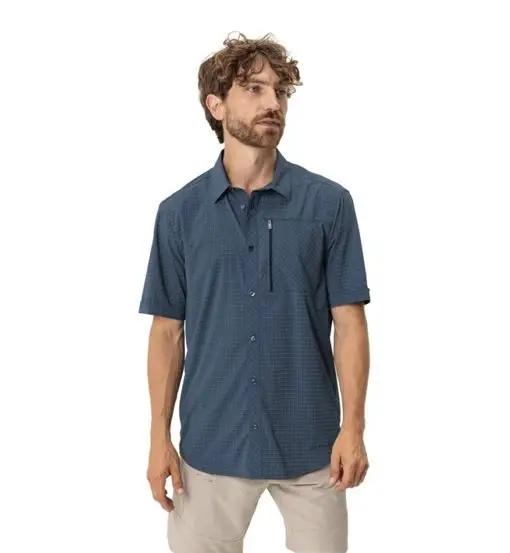 Me Seiland IV - camicia a maniche corte - uomo Blue