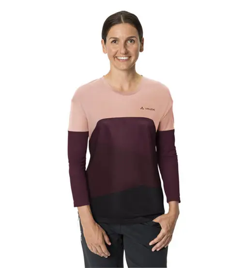 Moab LS T-Shirt V - maglia MTB - donna Pink