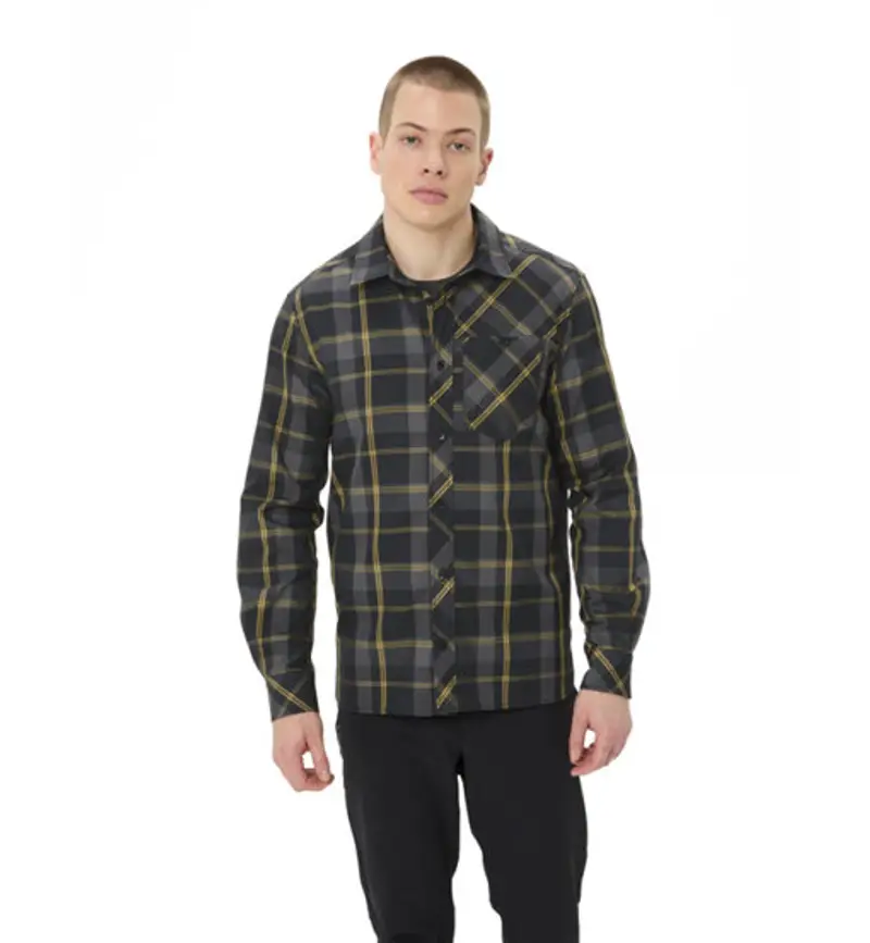 Neshan - camicia maniche lunghe - uomo Black