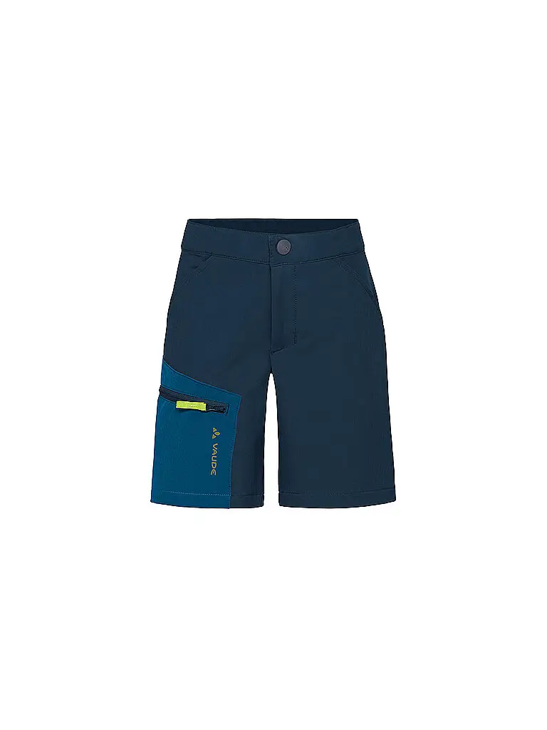 Pantaloncini da bambino Rokua con tasca sulla gamba blu | 122-128