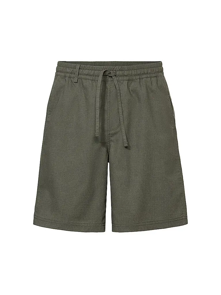 Pantaloncini da uomo Redmond IV misto canapa oliva | 48