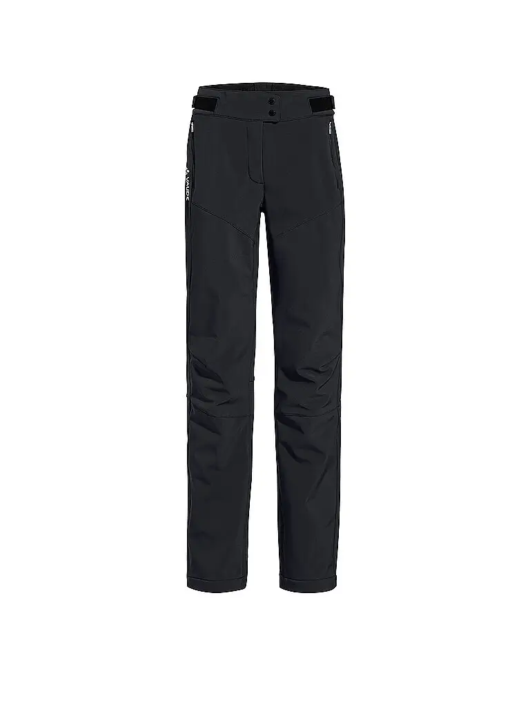 Pantaloni softshell da trekking da donna Elope nero | 38