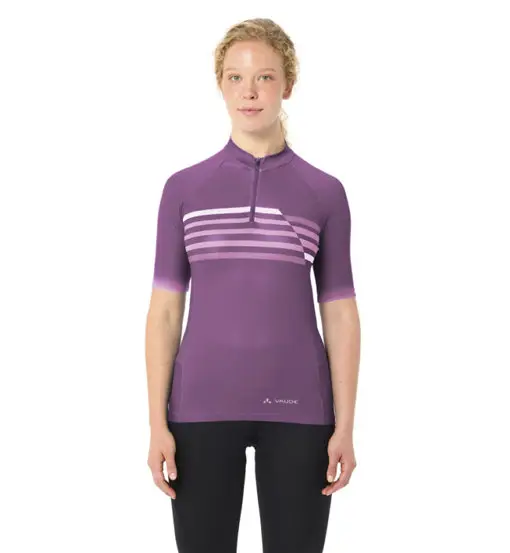 Posta Half-Zip II - maglia ciclismo - donna Dark Pink