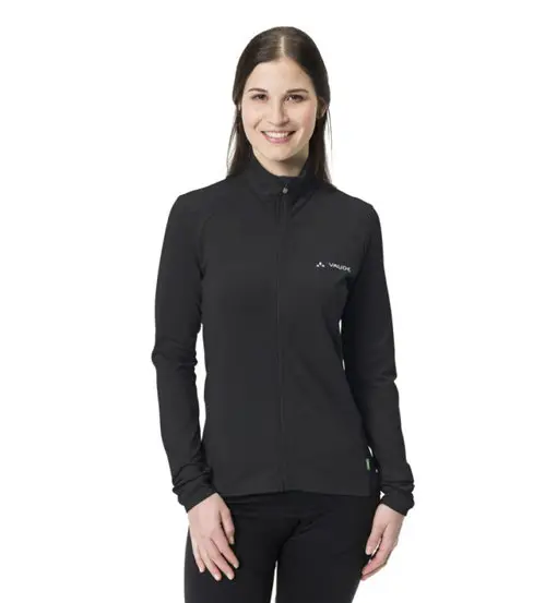 Posta - maglia ciclismo maniche lunghe - donna Black