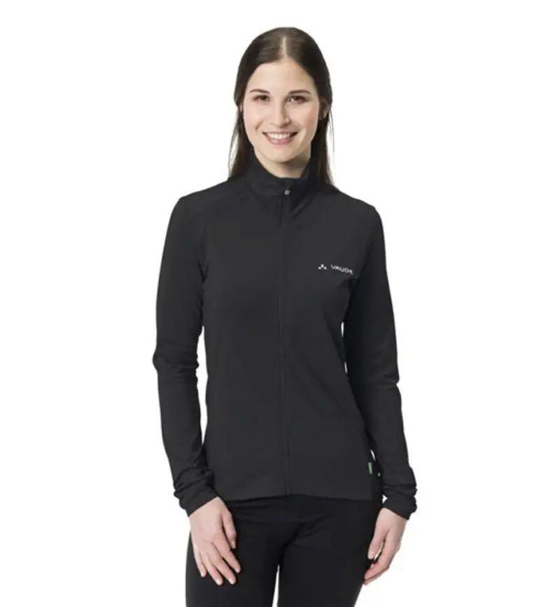 Posta - maglia ciclismo maniche lunghe - donna Black