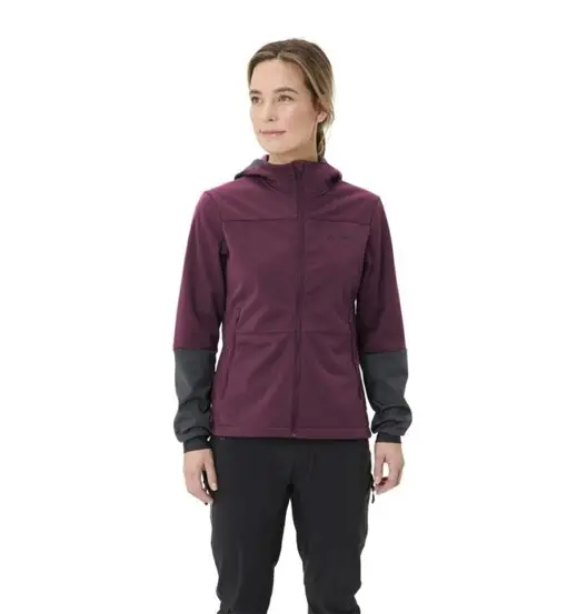 Qimsa - giacca ciclismo - donna Bordeaux